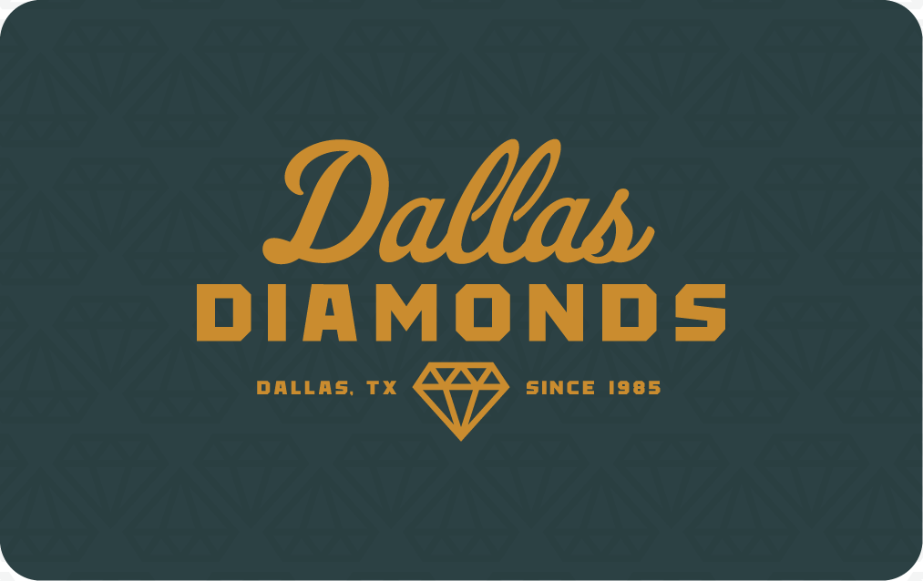 Dallas Diamonds Gift Card
