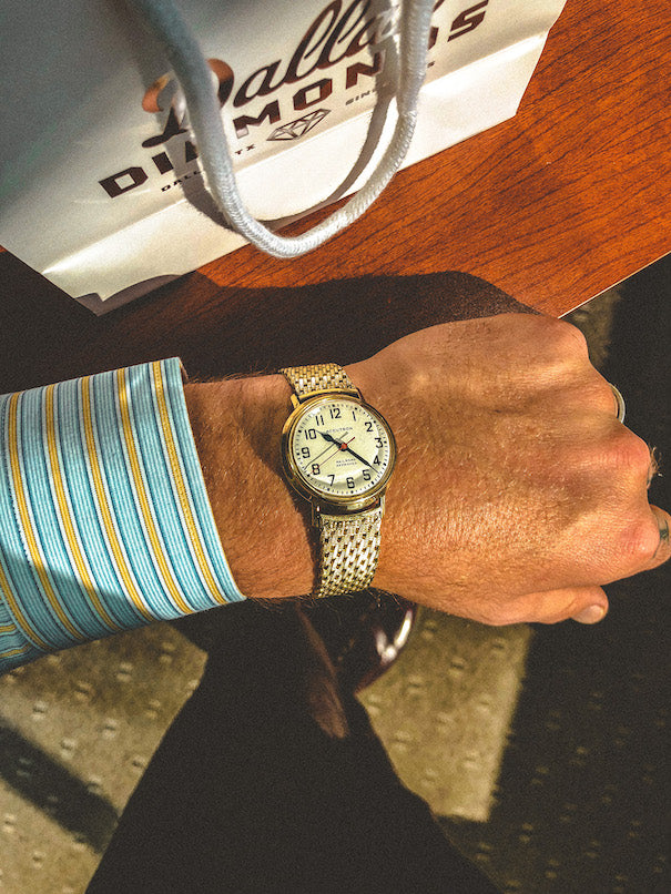 Bulova Accutron Railroad Approved in 10k gold filled